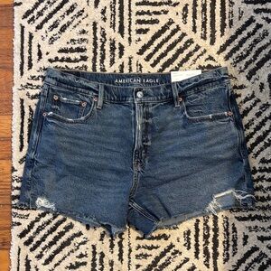 American Eagle Outfitters Dark Blue Jean Shorts